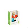3 Piece Tegu Magnetic Racer Building Block Set, Poppy view 3