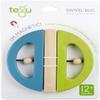 Tegu Swivel Bug Green & Teal view 1