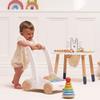 Le Toy Van - Petilou Wooden Walker Toy for Toddlers and Babies | Educational Rainbow Cloud Walker | Suitable for A Boy Or Girl 1 Year Old +, Multi, 45 Blocks (PL102) view 4