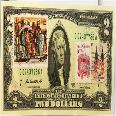 $2 Collectible Uncirculated Banknote
