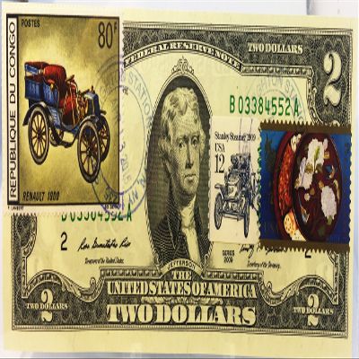 $2 Collectible Uncirculated Banknote