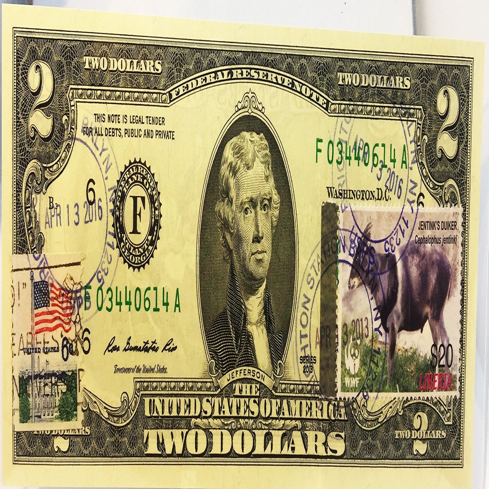 $2 Collectible Uncirculated Banknote