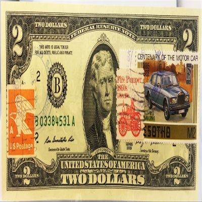 $2 Collectible Uncirculated Banknote