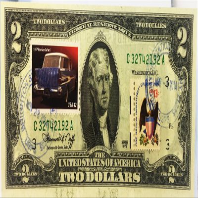 $2 Collectible Uncirculated Banknote