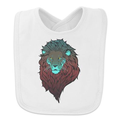 Lion in the Dark Baby Bib