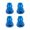 Team Associated Shock Bushings 10 mm Blue Aluminum ASC91815 Elec Car/Truck Replacement Parts view 1
