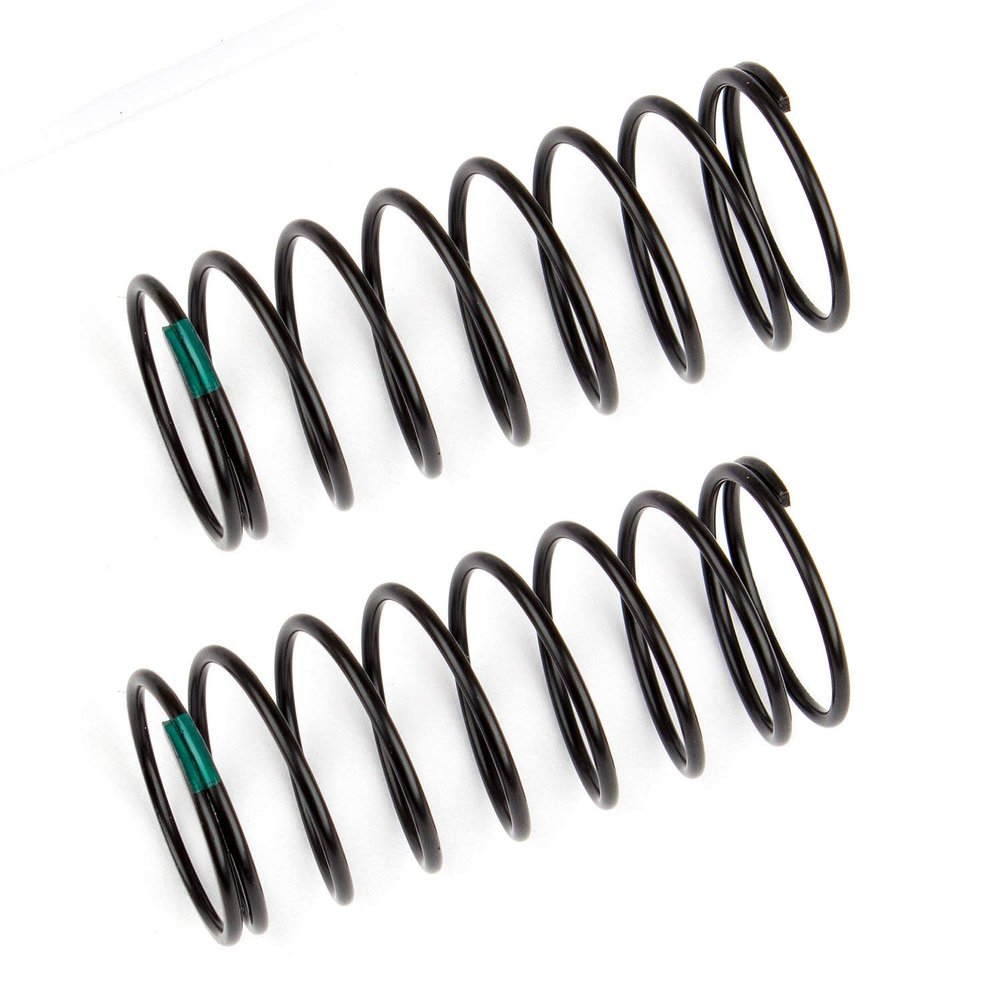 Team Associated Front Shock Springs, Green, 3.10 lb/in, L44mm, ASC91830