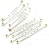 1 Set Alum Alloy Lower & Upper Suspension Link Rod Linkage for 1:10 RC Axial Wraith #A (Silver) view 1