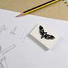 Azeeda 2 x 45mm 'Death Head Moth' Erasers/Rubbers (ER00016803) view 2