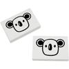 Azeeda 2 x 45mm 'Koala Face' Erasers/Rubbers (ER00017213) view 1