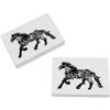 Azeeda 2 x 45mm 'Galloping Horse' Erasers/Rubbers (ER00014265) view 1