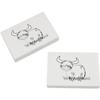 Azeeda 2 x 45mm 'Highland Cow' Erasers/Rubbers (ER00009908) view 1