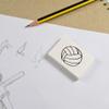 Azeeda 2 x 45mm 'Volleyball' Erasers/Rubbers (ER00006303) view 2