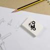 Azeeda 2 x 45mm 'Motorbike' Erasers/Rubbers (ER00016795) view 2