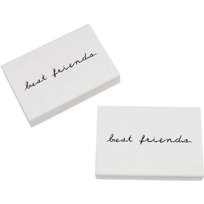 Azeeda 2 x 45mm 'Best Friends' Erasers/Rubbers (ER00010539)