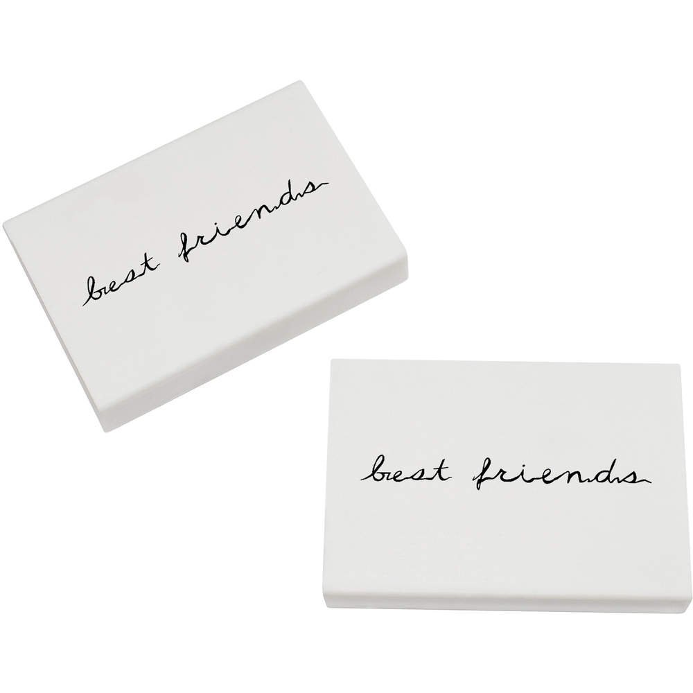 Azeeda 2 x 45mm 'Best Friends' Erasers/Rubbers (ER00010539)