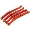 1 Set Alum Alloy Lower & Upper Suspension Link Rod Linkage for 1:10 RC Axial Wraith #A (Red) view 4