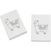 Azeeda 2 x 45mm 'Proud Alpaca' Erasers/Rubbers (ER00015619) view 1