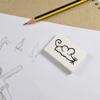 Azeeda 2 x 45mm 'Cute Mouse' Erasers/Rubbers (ER00017005) view 2