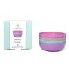 Goobie Baby Bamboo Dinnerware Bowls for Kids, Set of 4 Eco Friendly Toddler Bowls :: Non Toxic & Kid Safe Dishes for Cereal & Soup :: Mix and Match :: Great Gift for Baby Shower & Birthday view 1