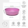 Goobie Baby Bamboo Dinnerware Bowls for Kids, Set of 4 Eco Friendly Toddler Bowls :: Non Toxic & Kid Safe Dishes for Cereal & Soup :: Mix and Match :: Great Gift for Baby Shower & Birthday view 4