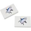 Azeeda 2 x 45mm 'Swimming Shark' Erasers/Rubbers (ER00018106) view 1