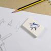 Azeeda 2 x 45mm 'Swimming Shark' Erasers/Rubbers (ER00018106) view 2