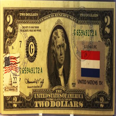 $2 Collectible Uncirculated Banknote