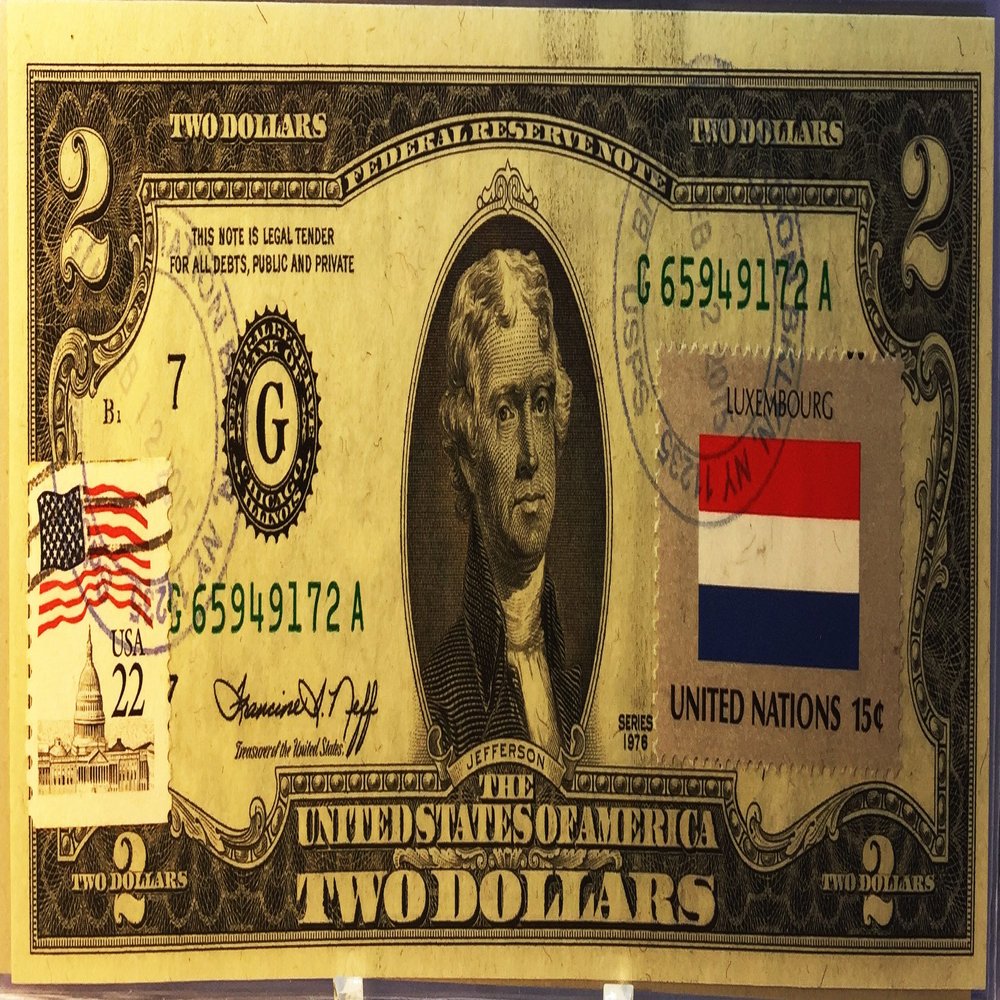 $2 Collectible Uncirculated Banknote