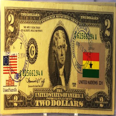 $2 Collectible Uncirculated Banknote