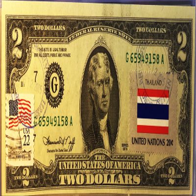 $2 Collectible Uncirculated Banknote