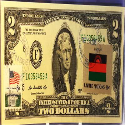 $2 Collectible Uncirculated Banknote