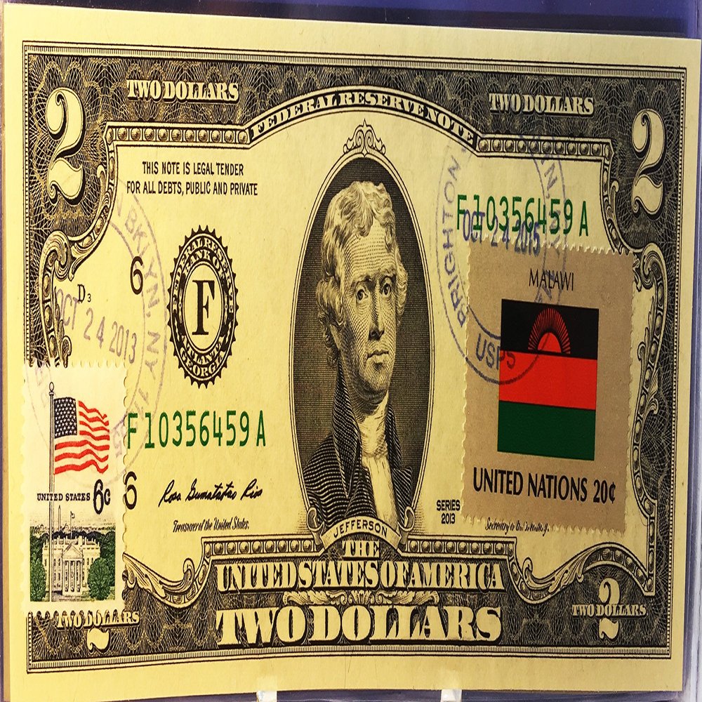 $2 Collectible Uncirculated Banknote