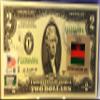 $2 Collectible Uncirculated Banknote view 1