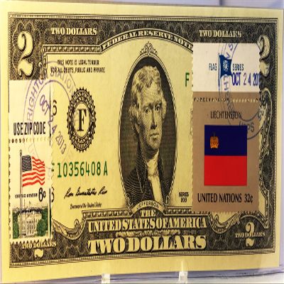 $2 Collectible Uncirculated Banknote