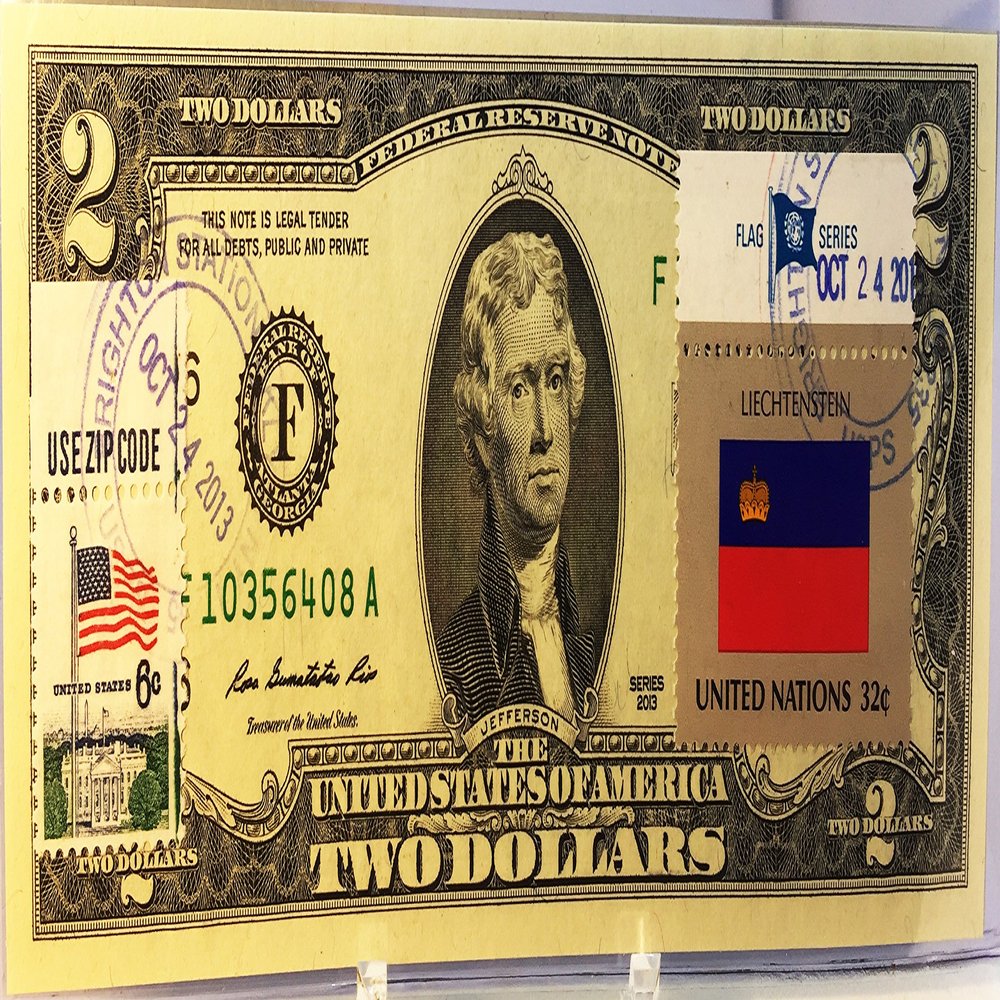 $2 Collectible Uncirculated Banknote
