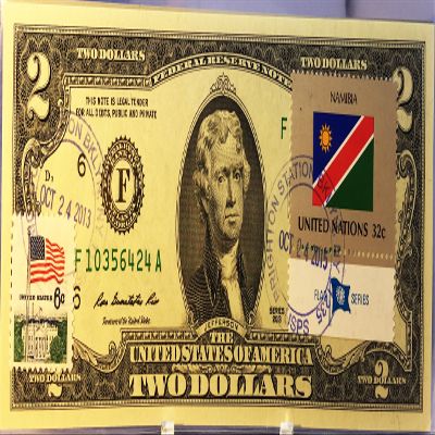 $2 Collectible Uncirculated Banknote