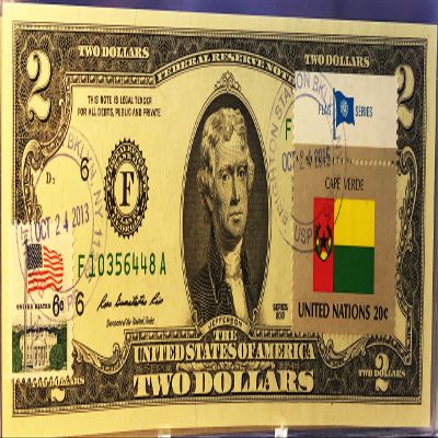 $2 Collectible Uncirculated Banknote