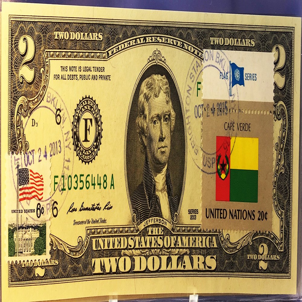 $2 Collectible Uncirculated Banknote