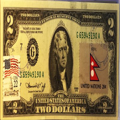 $2 Collectible Uncirculated Banknote