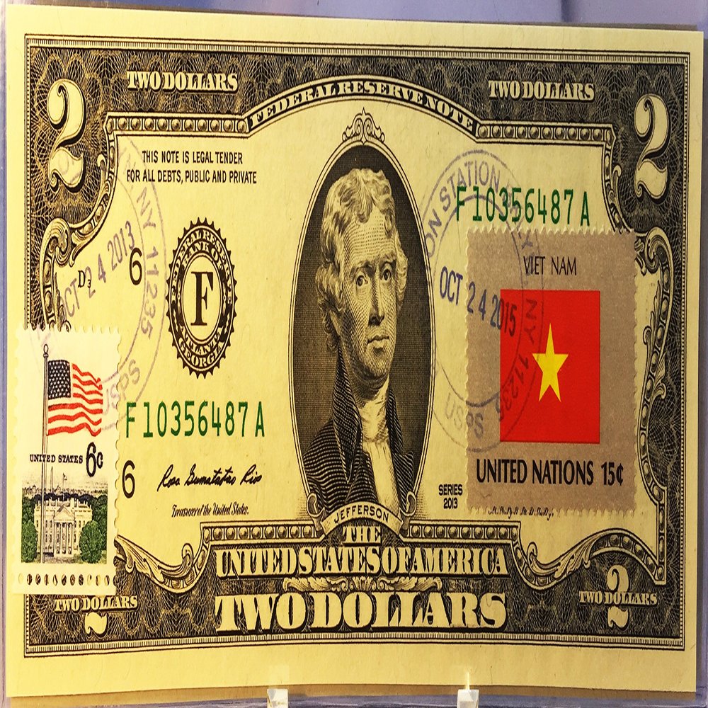 $2 Collectible Uncirculated Banknote