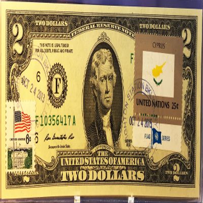 $2 Collectible Uncirculated Banknote