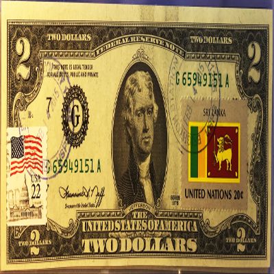 $2 Collectible Uncirculated Banknote