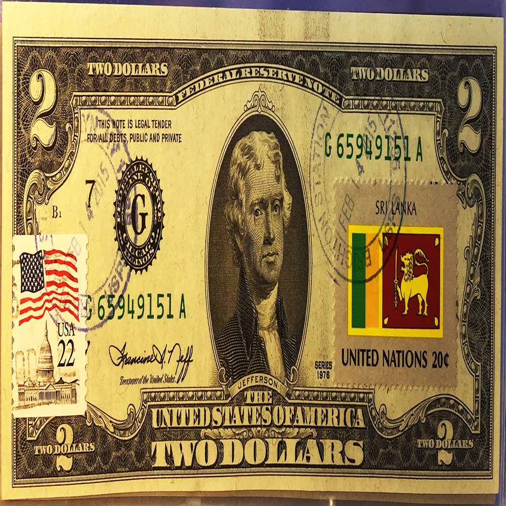 $2 Collectible Uncirculated Banknote