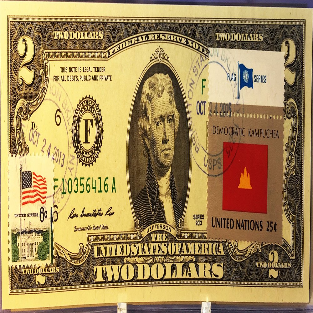 $2 Collectible Uncirculated Banknote