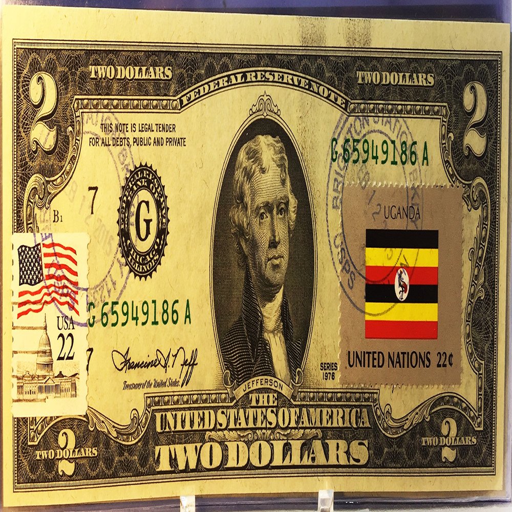 $2 Collectible Uncirculated Banknote