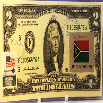 $2 Collectible Uncirculated Banknote