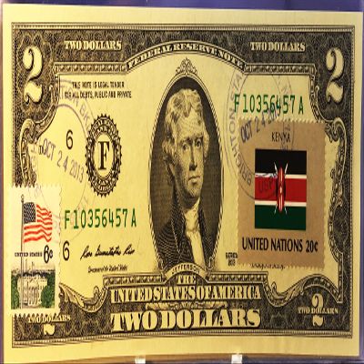 $2 Collectible Uncirculated Banknote