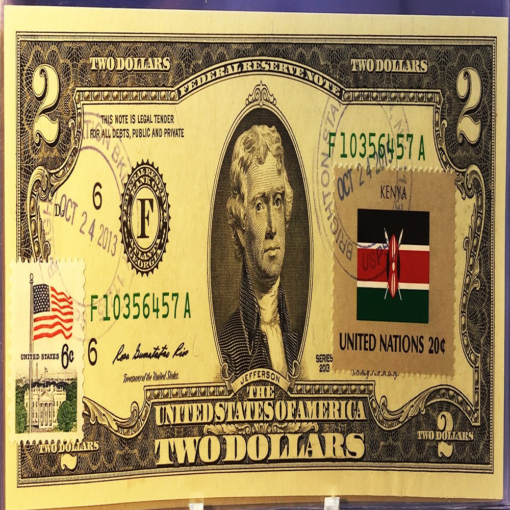$2 Collectible Uncirculated Banknote
