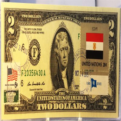 $2 Collectible Uncirculated Banknote